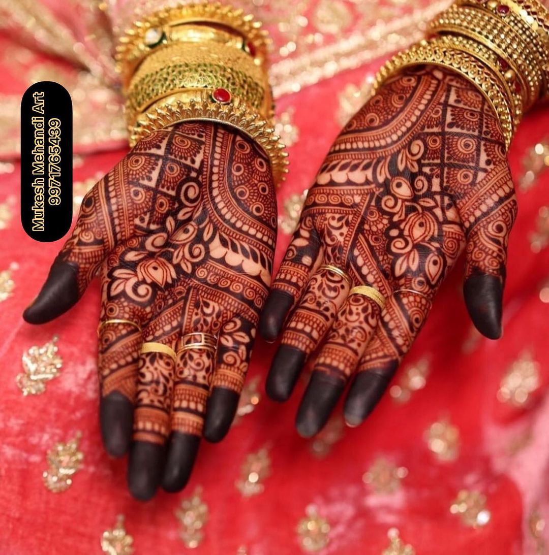 3D Henna Mehndi Designs For Hands :- Jaipuri Bandhej Pattern by Jyoti  Sachdeva. - YouTube