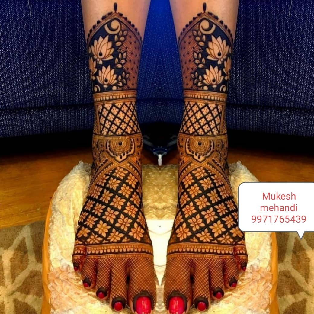 feet henna desiger near me