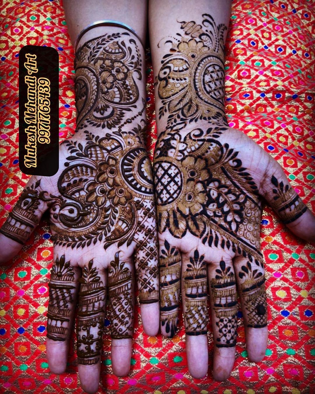 stylish henna art